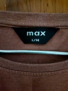 Max Brown Regular Womens Tshirt