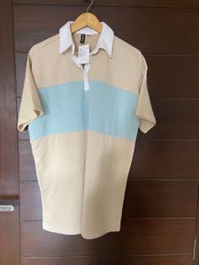 H&M Color Block Polo Shirt