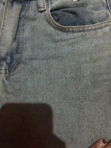 Denim Bermuda Shorts