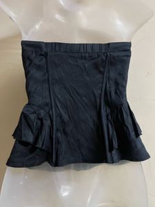 Bebe Branded Black Corset