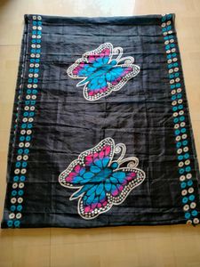 Digital Print Saree 🖤💙