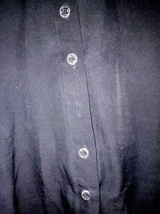 Unisex Black Simple Shirt