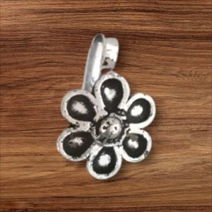 Press Nath &amp; Oxidised Nose Pin