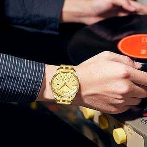A-AWATCH Luxury Golden Watch