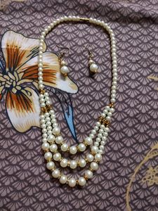 PEARL NECKLACE SET