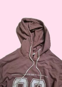 Stylish Mauve Hoodie