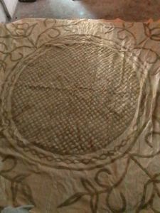 Best Yellow And Browny Colour Bed Cover