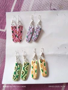 Set Of 4 Earrings