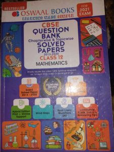 Oswaal Mathematics Book For Class 12 Cbse Board