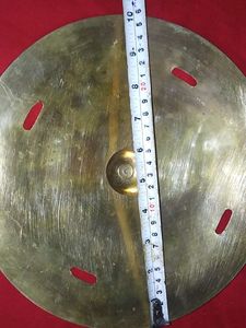 Brass SWORD and DHAAL Showpiece.
