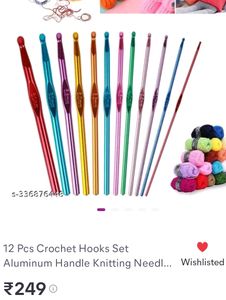 🔴Price Dropped 8 Pcs Crochet Hooks Knitting Hook