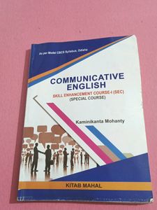Communicative English Book