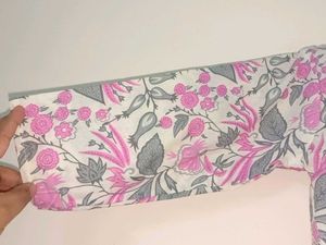 New Unused Floral Kurti
