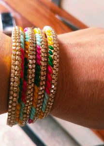 Multi Shade Bangle No Damage