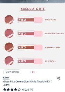Kiro Mini Lip Gloss Set