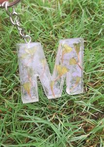 M Letter keychain