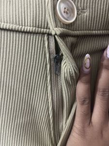 Khaki Beige Korean Pants