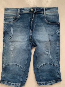Here &amp; Now Denim Blue Shorts Summer