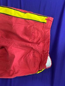 Red &amp; Yellow Striped Trousers