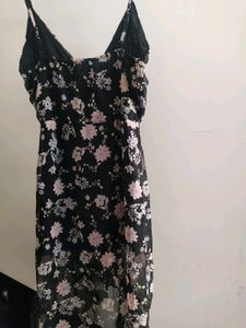 Sale 💵Black Ruffle Chiffon Dress