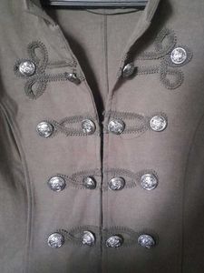 Military Style Olive Coat