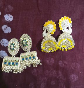 Combo Of Beutiful Jhumka's❤️🤌🏻