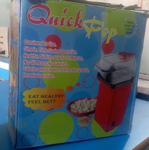 Hot Air Oil Free Popcorn and Snack Maker, Instant