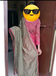 Biba Kurti With Palazzo Set