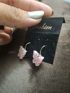 Korean Butterfly Earrings 🦋 💖