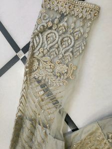 Heavy Bride Pakistani Style GownWith Dupata