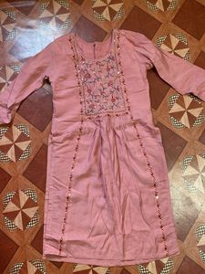 Embroidered Kurta Set with Dupatta