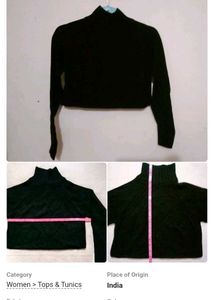 Black Long Sleeve Top