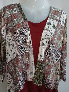 Top With Attached Shrug