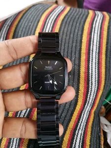 Premium Black Square Dial Hmt Spoof Watch For Men