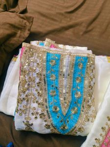 Elegant Embroidered Kurta Set new with tag