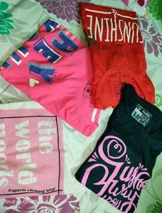 4 New Tshirt Combo