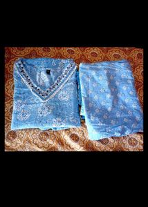 Pure Cotton Kurti Set