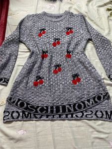 Moschinomos Grey Sweatshirt Women’s