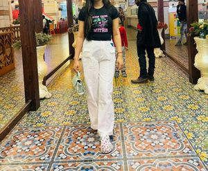 White New Pants