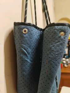 Blue Tote Bag condition good n quality great