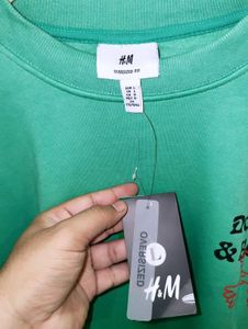 H&amp;M UNISEX OVERSIZE BAGGY SWEATSHIRT 🤩🔥❤️‍🔥