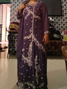 Lovender Gown With Koti