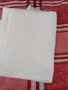 White Dress Material Piece