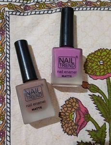 💥🆕️ Matte Nail Polish - Set Of 2