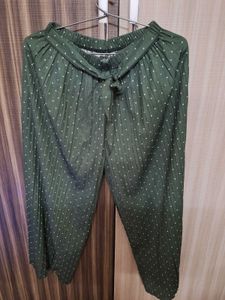 Green Poka Dots Pallazo