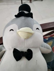 Adorable Penguin Plush with Bow Tie