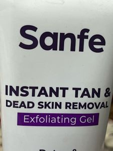 Sanfe Instant Tan &amp; Dead Skin Removal Gel
