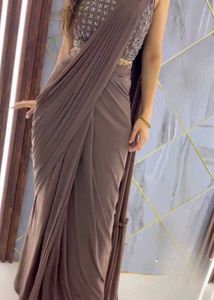 Faux Georgette Saree