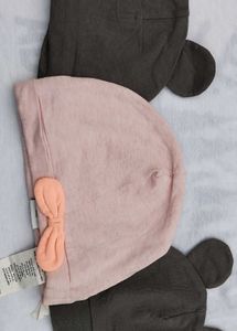 Baby Hats - Pink & Grey