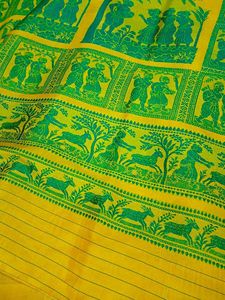 Price Drop - Baluchari Saree Golani Woven Palla
